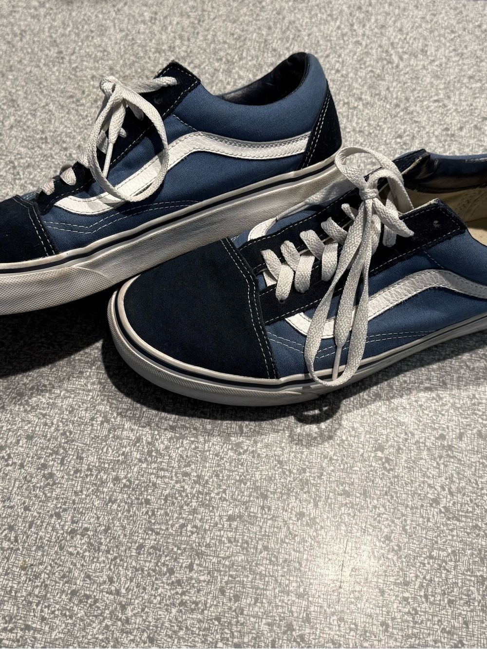 Vans Old Skool blue men’s 10 shoes - Picture 2 of 7